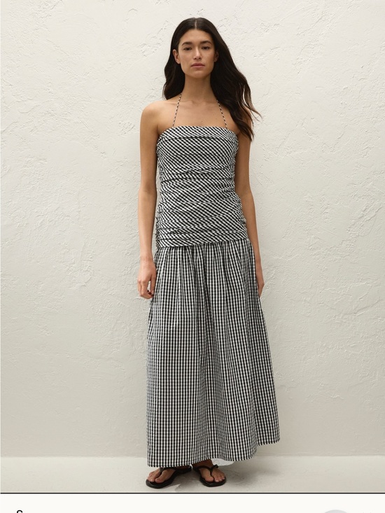 Faithfull the Brand Dresses & Skirts - Faithfull the Brand Black and White Gingham Maxi Dress